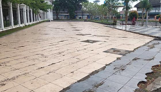 Kawasan Air Mancur Kantor Gubernur Jambi