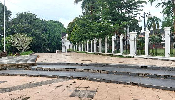 Kawasan Air Mancur Kantor Gubernur Jambi