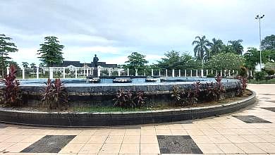 Kawasan Air Mancur Kantor Gubernur Jambi
